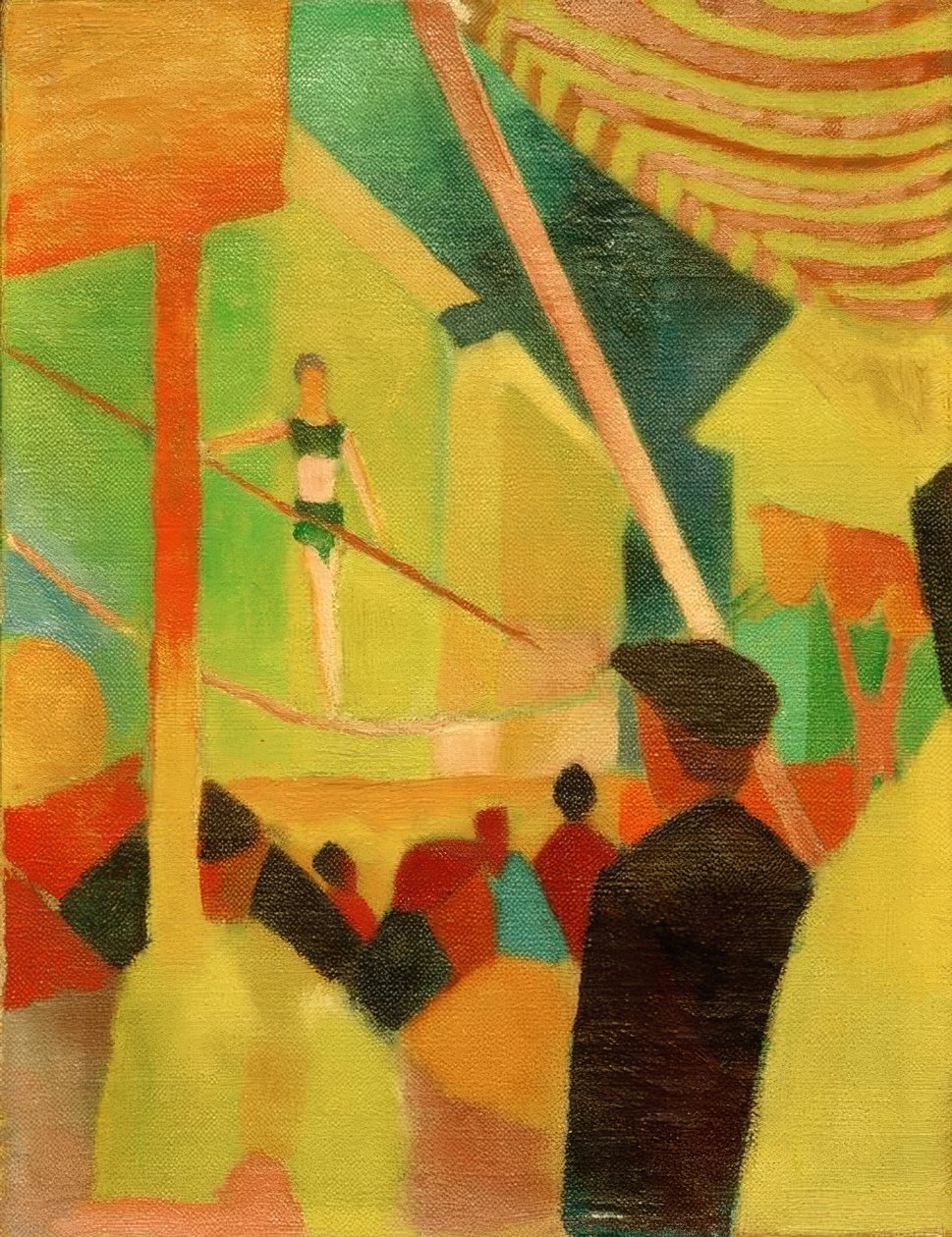 Funambola da August Macke