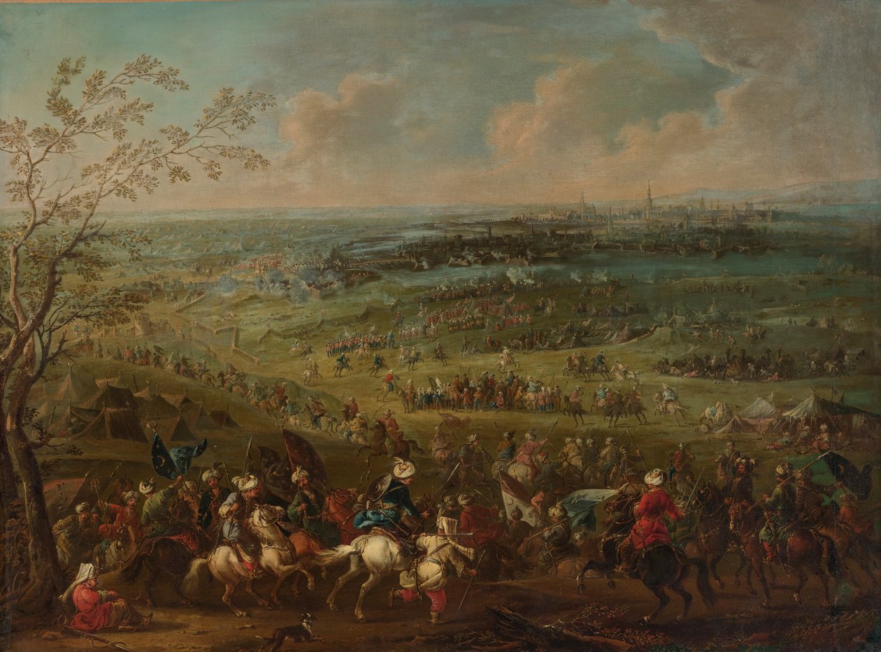 La battaglia di Vienna da August Querfurt