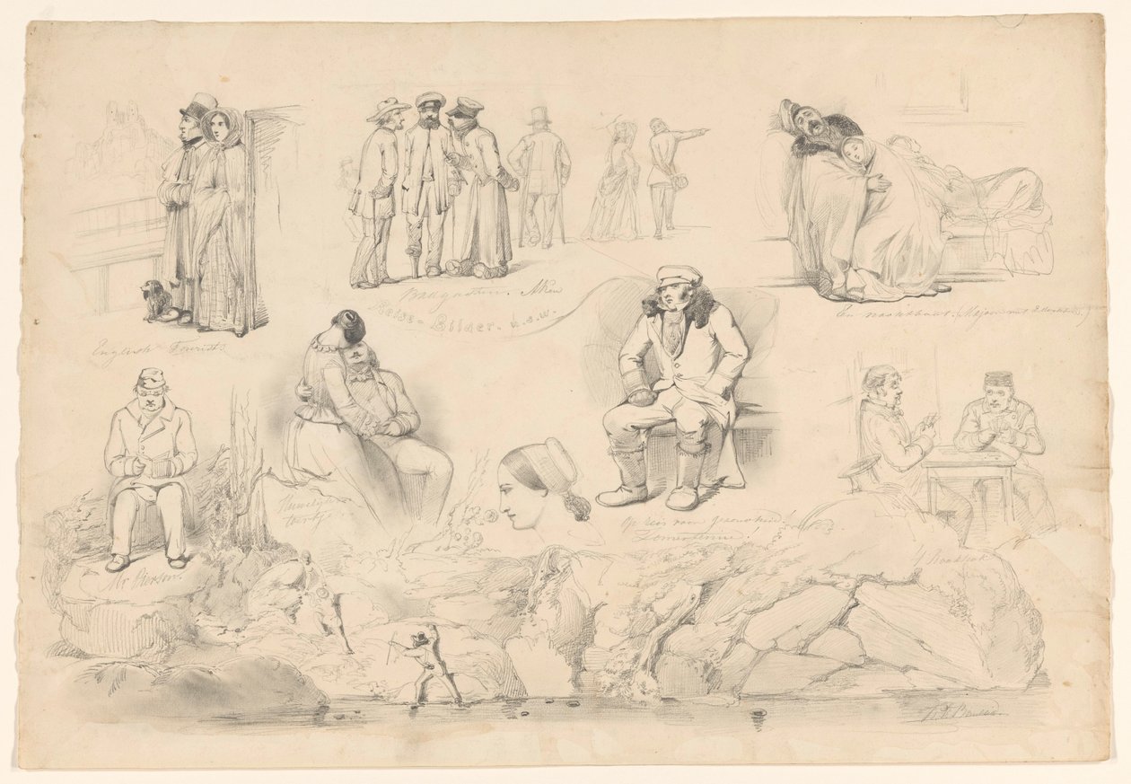 Schizzi di un viaggio da August Allebe