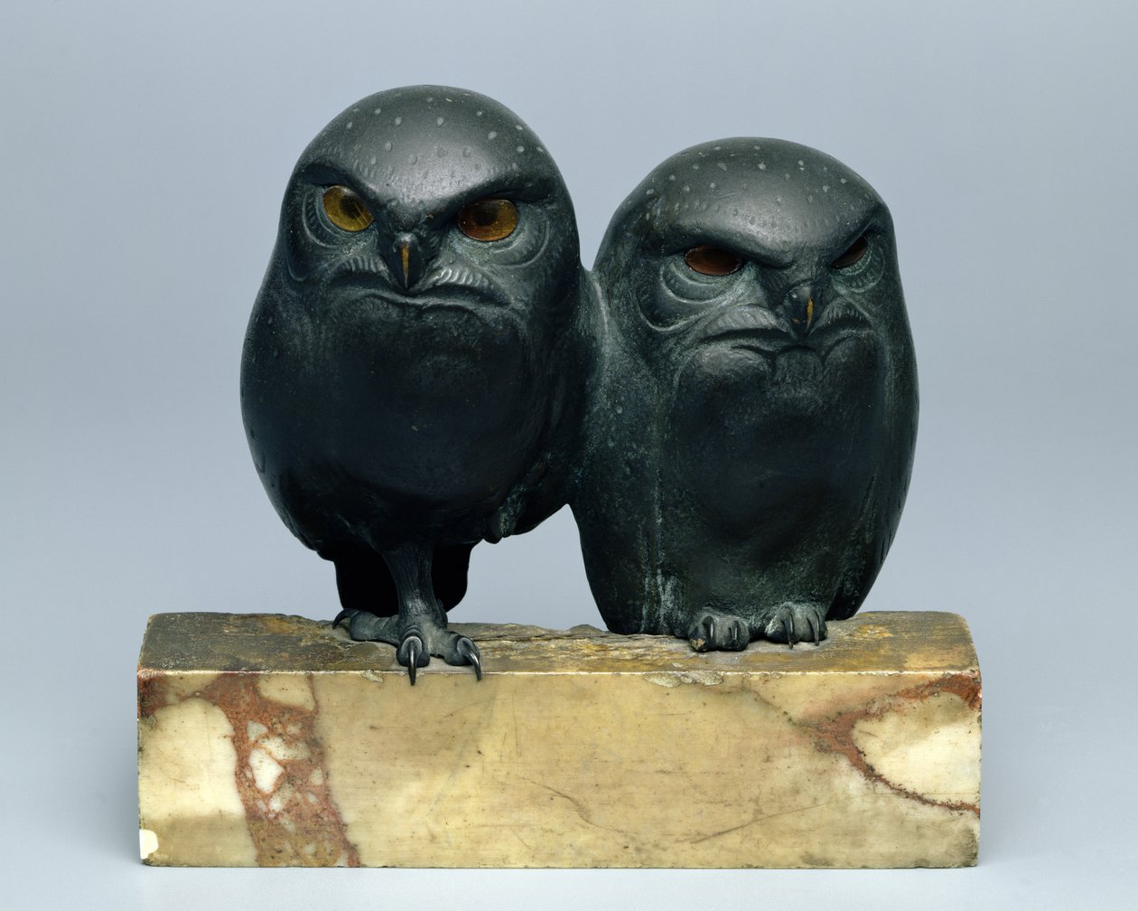 Due gufi, 1903-04 da August Gaul