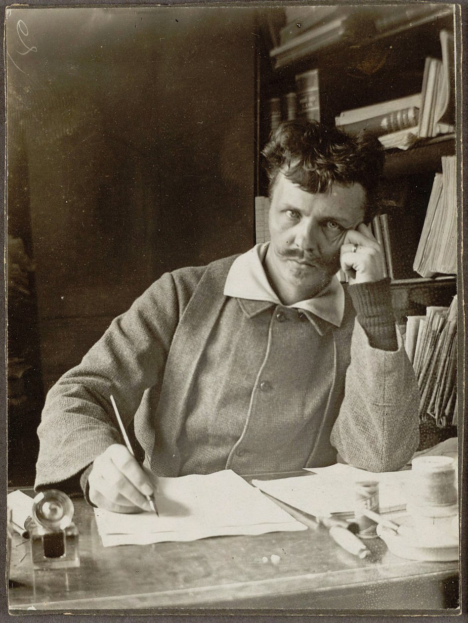 Autoritratto da August Johan Strindberg