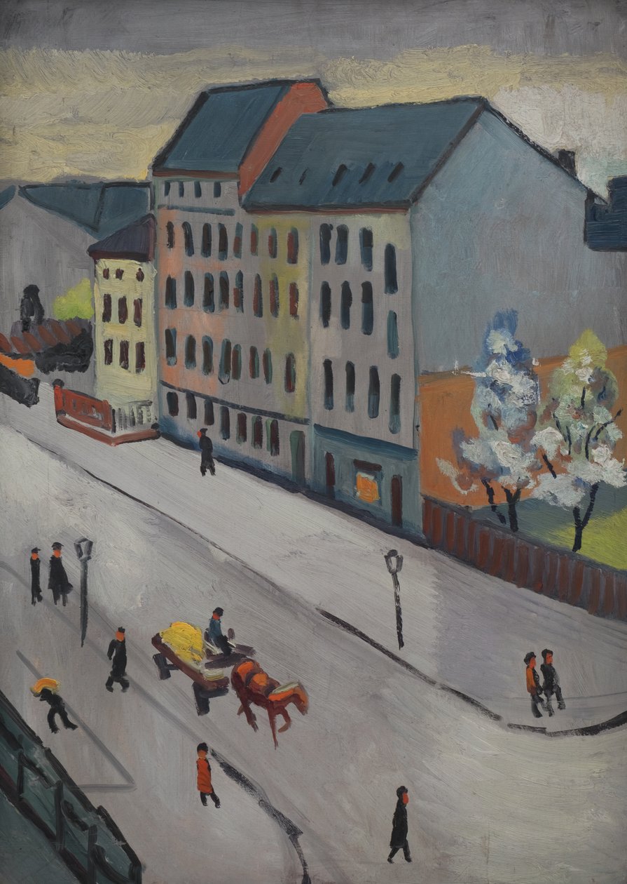 La nostra strada a Grau da August Macke