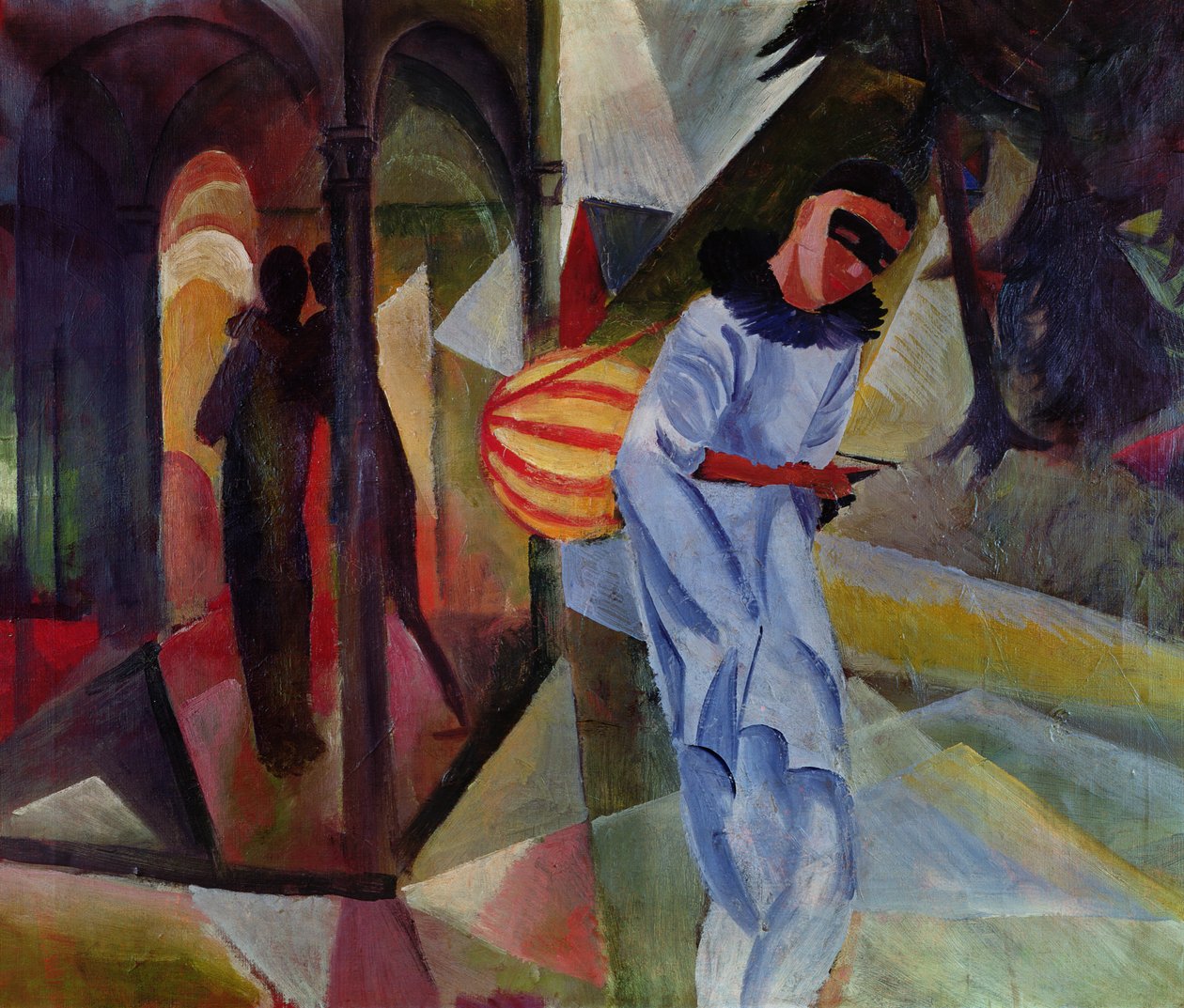 Pierrot da August Macke