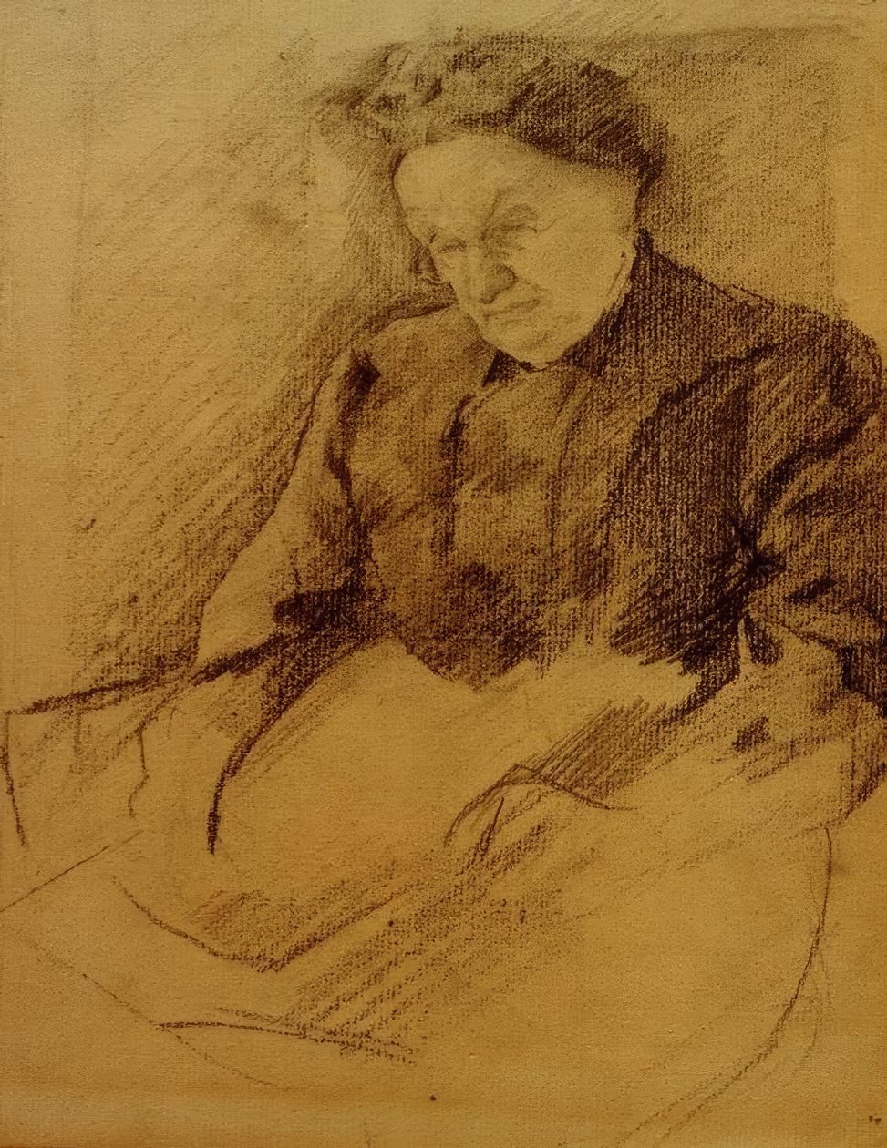 Ritratto di Katharina Koehler da August Macke