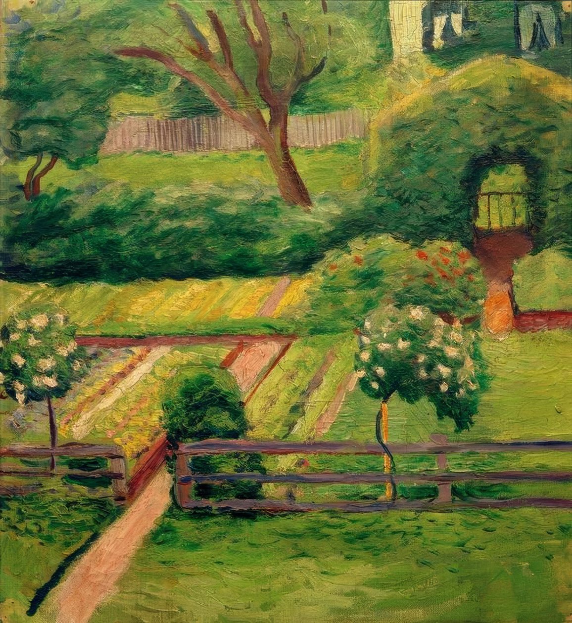 Roseto a Tegernsee da August Macke