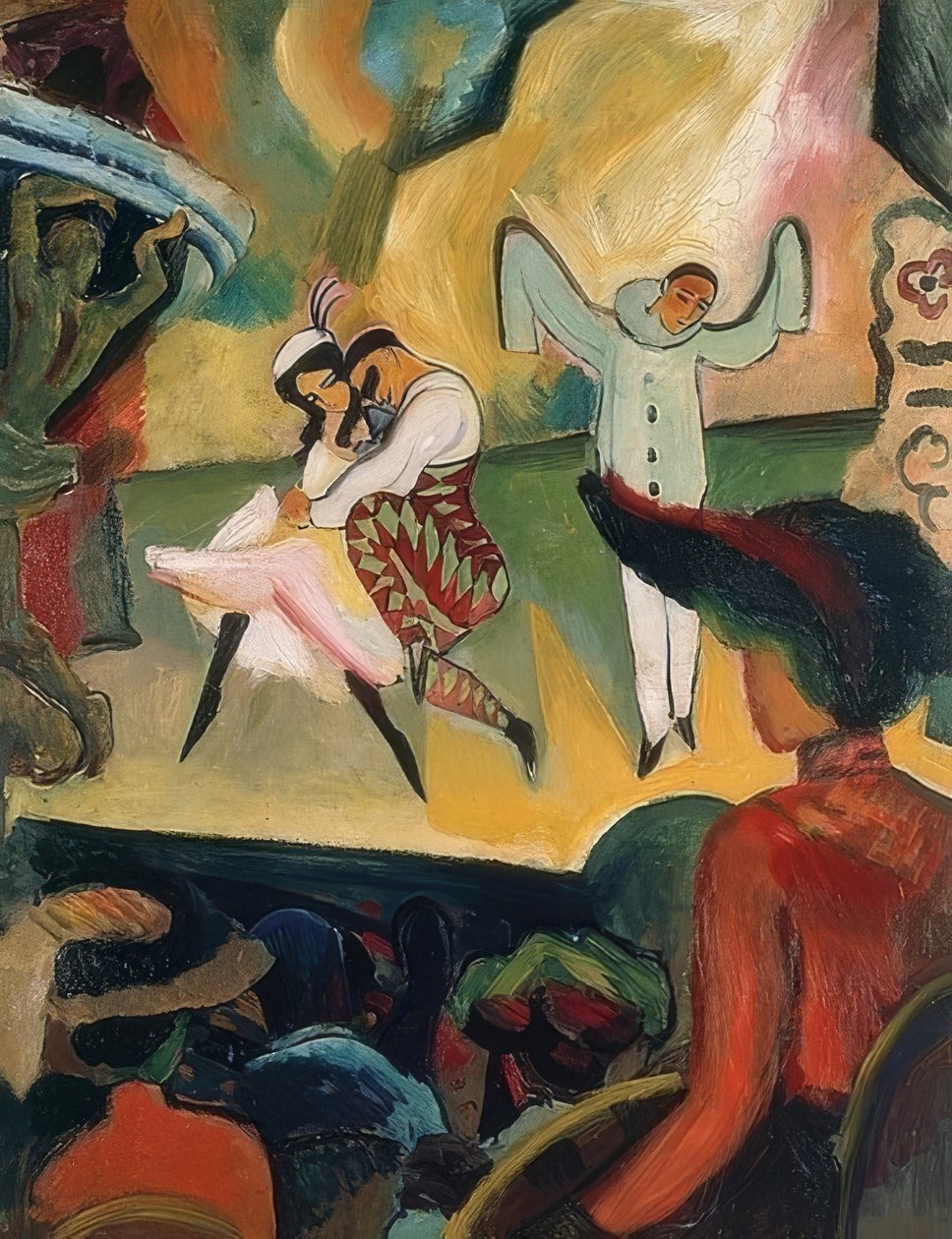 Balletto Russo I. 1912 da August Macke