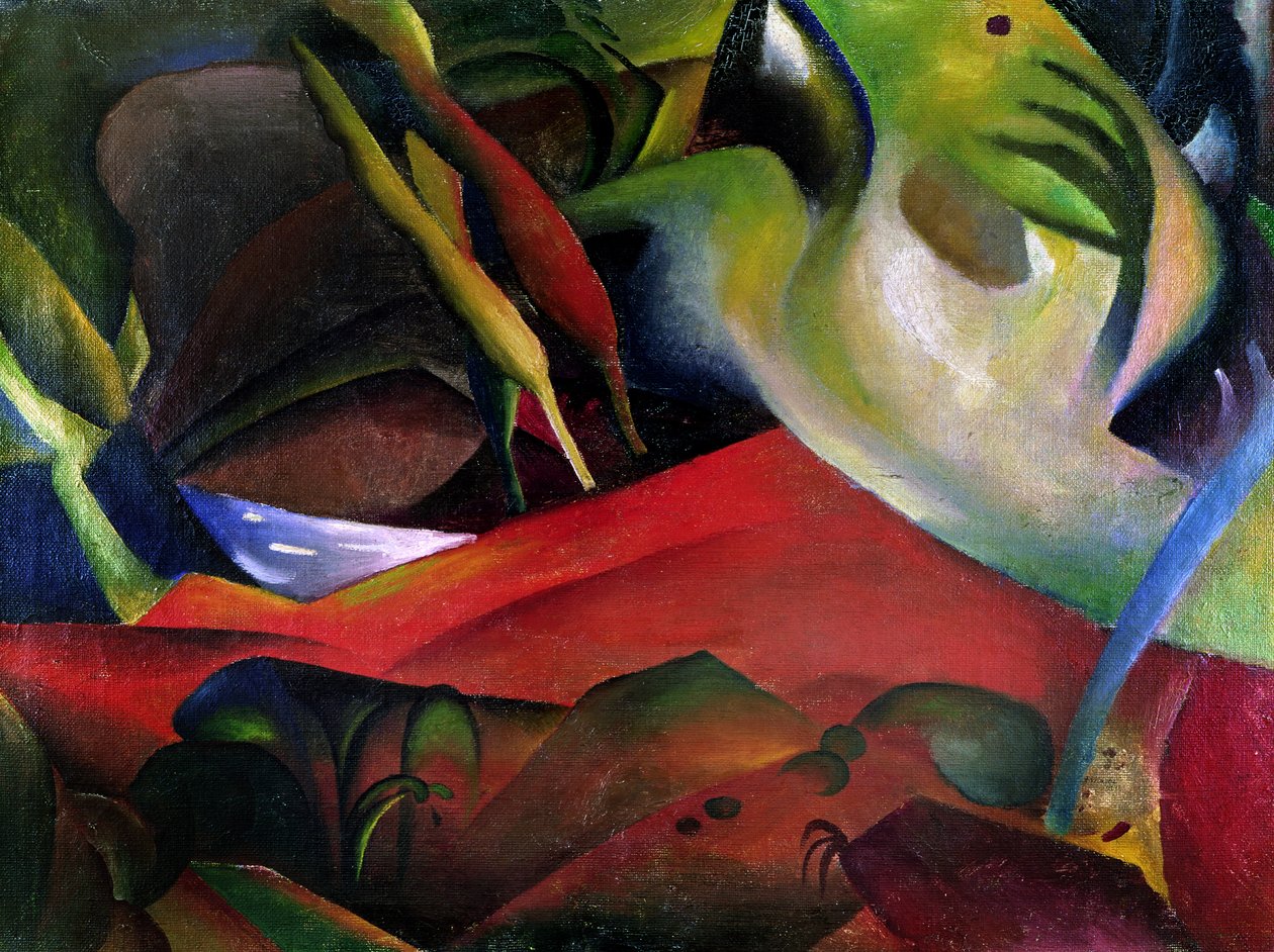 La tempesta, 1911 da August Macke