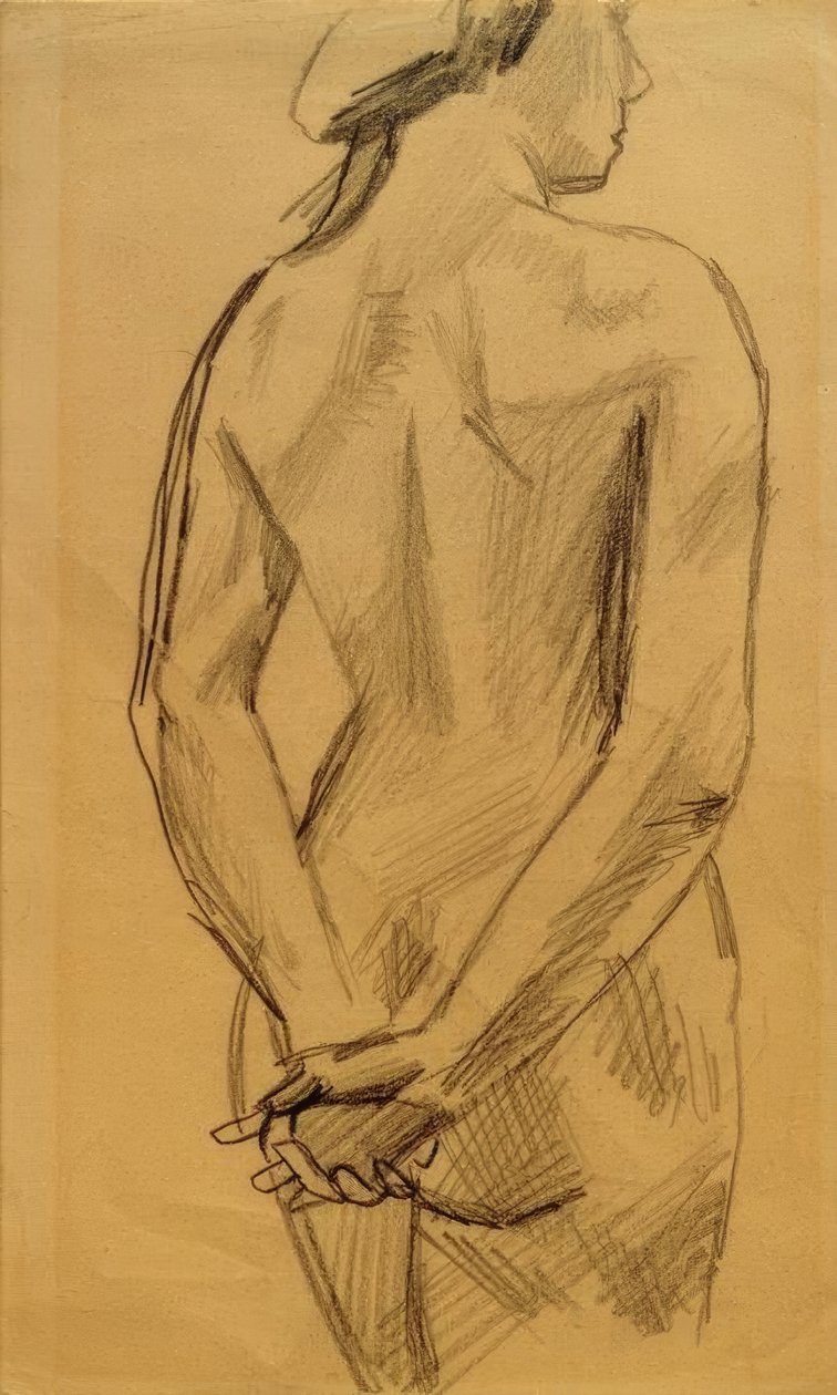 Nudo femminile 53 da August Macke