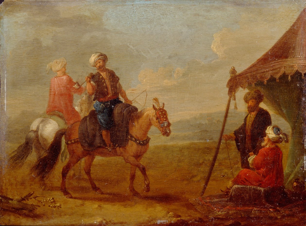 Cavaliere turco da August Querfurt