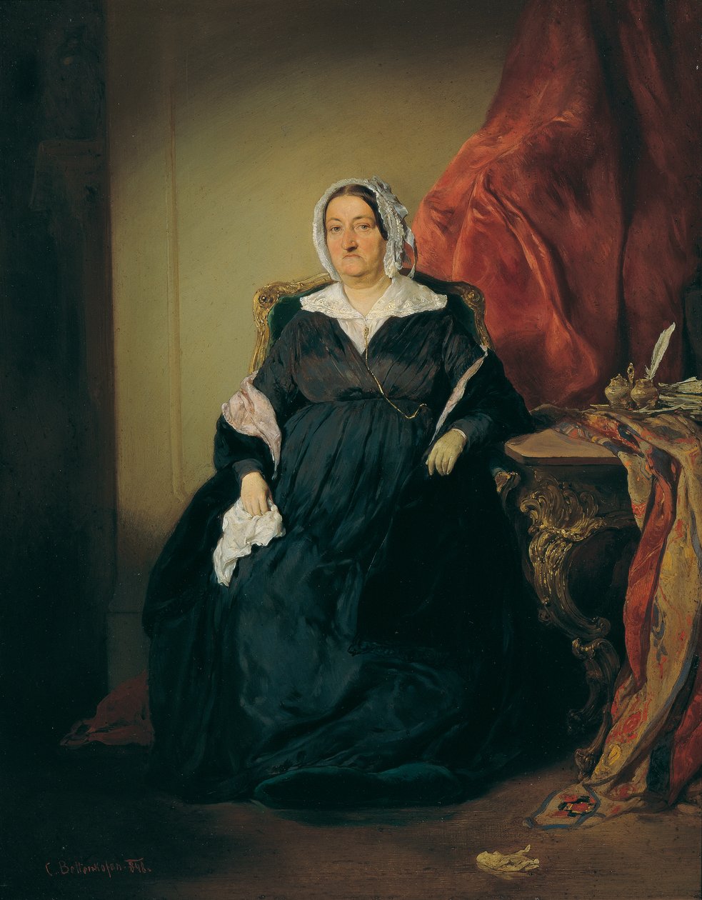 Elisabetta Imrédy, Nobile di Omorovicze da August von Pettenkofen