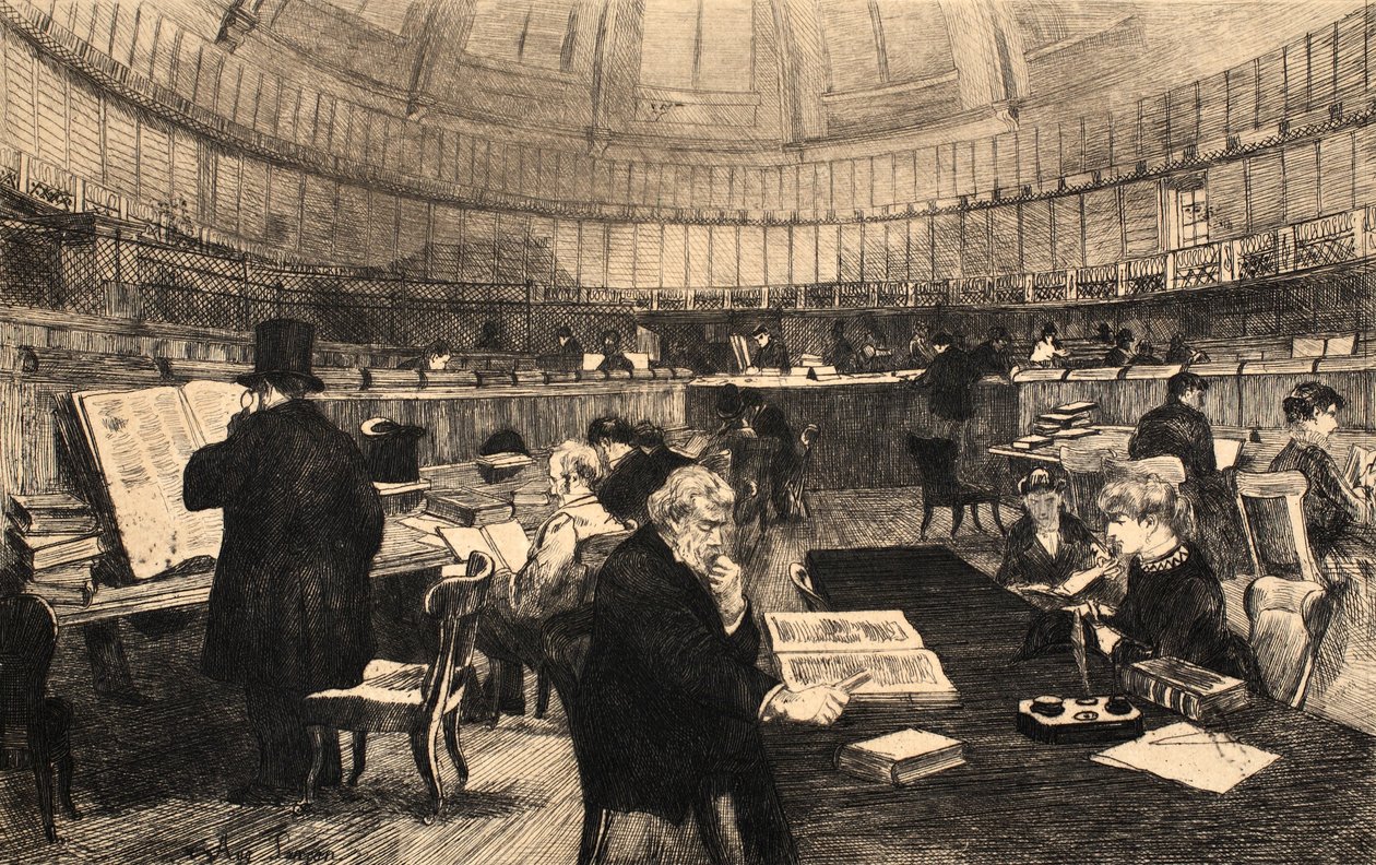 Il British Museum, illustrazione da 