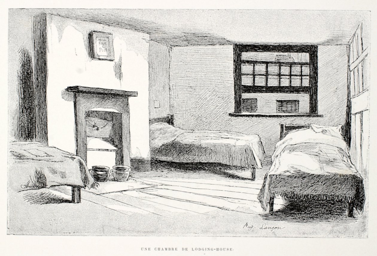 Una Camera di lodging-house, illustrazione da 