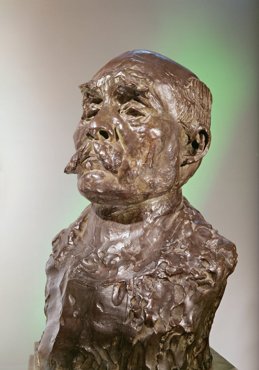 Busto di Georges Clemenceau, 1911 da Auguste Rodin