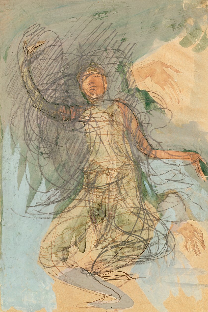 Danzatrice cambogiana da Auguste Rodin