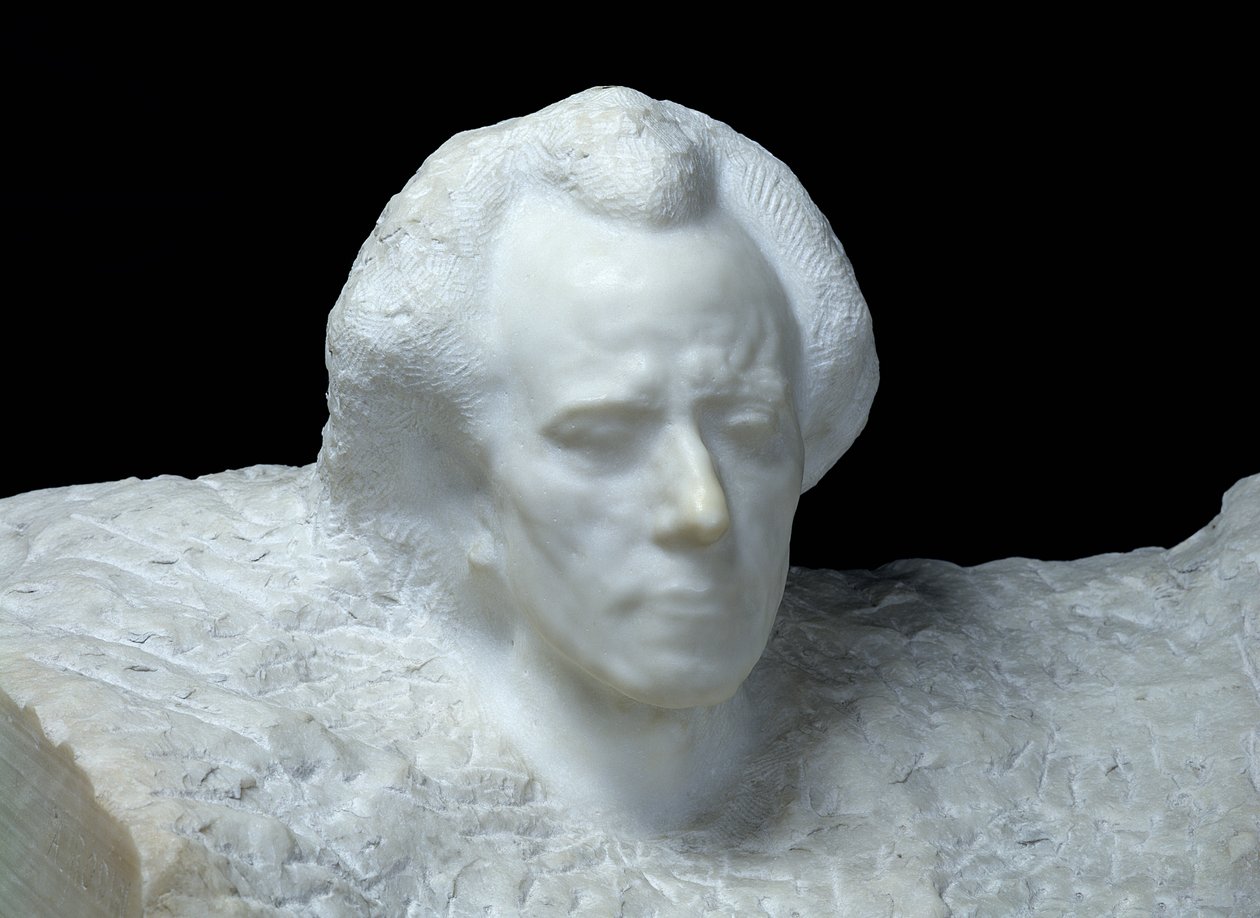 Mozart (ritratto di Gustav Mahler), 1911 da Auguste Rodin