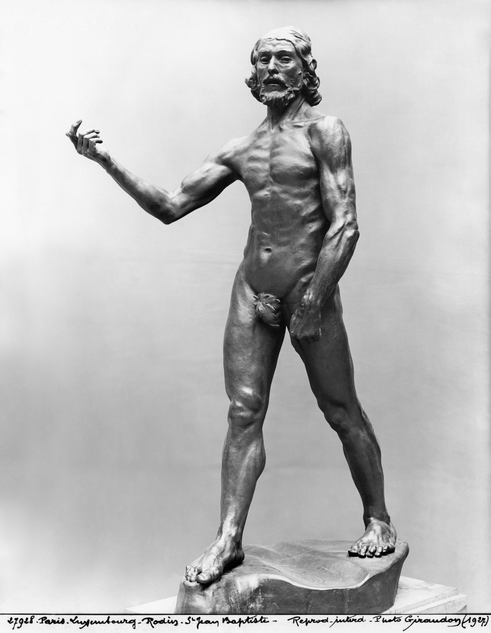 San Giovanni Battista, 1878-80 (bronzo) da Auguste Rodin