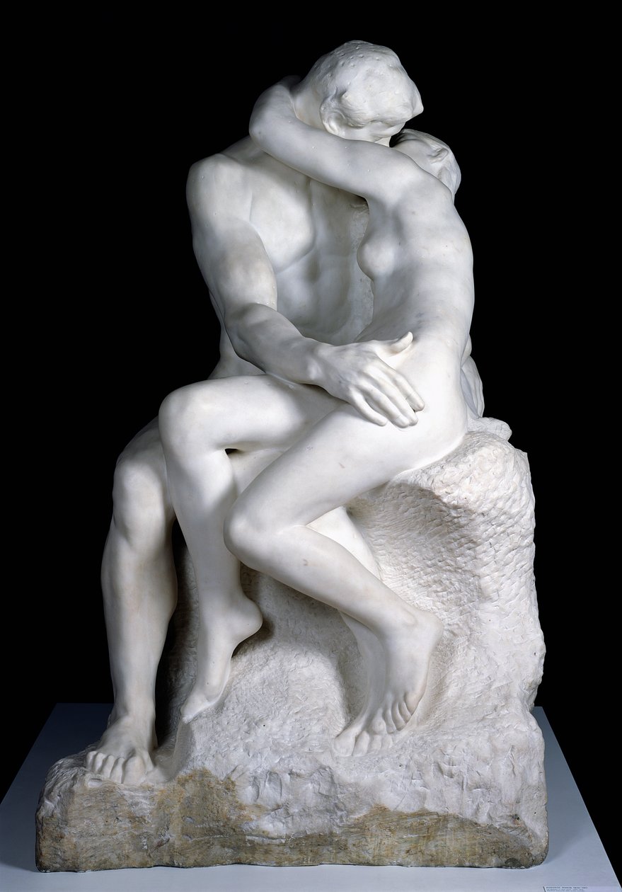 Il Bacio, 1888-98 (marmo) da Auguste Rodin