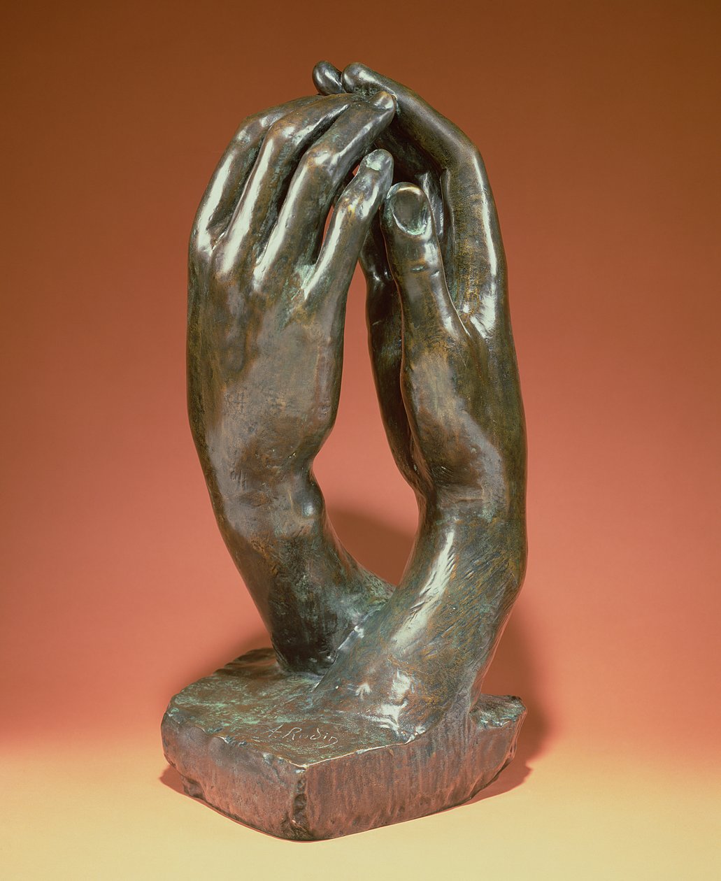 Il segreto, c.1910 (bronzo) da Auguste Rodin