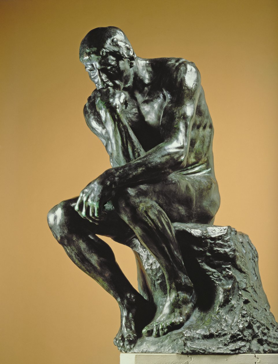 Il pensatore, 1881 (dettaglio) da Auguste Rodin