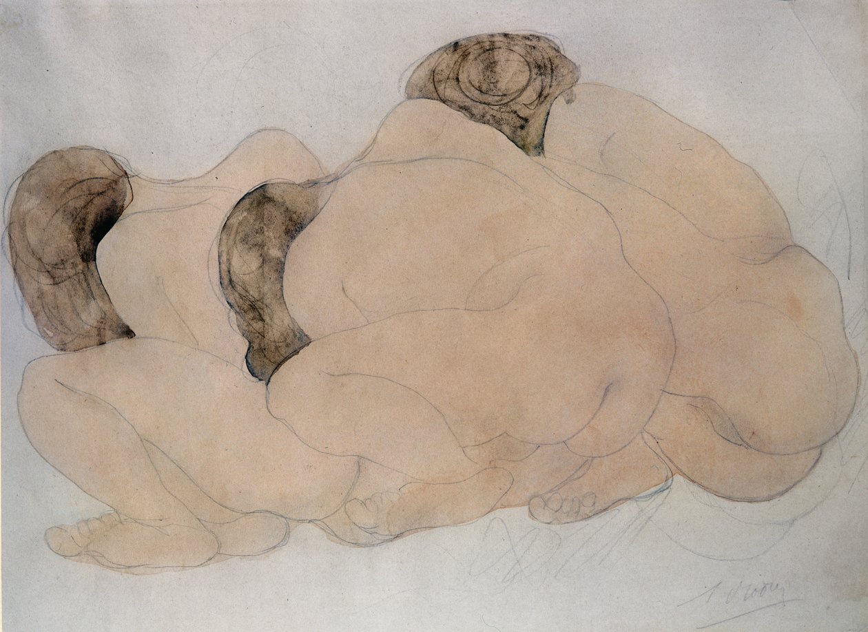 Tre massi da Auguste Rodin