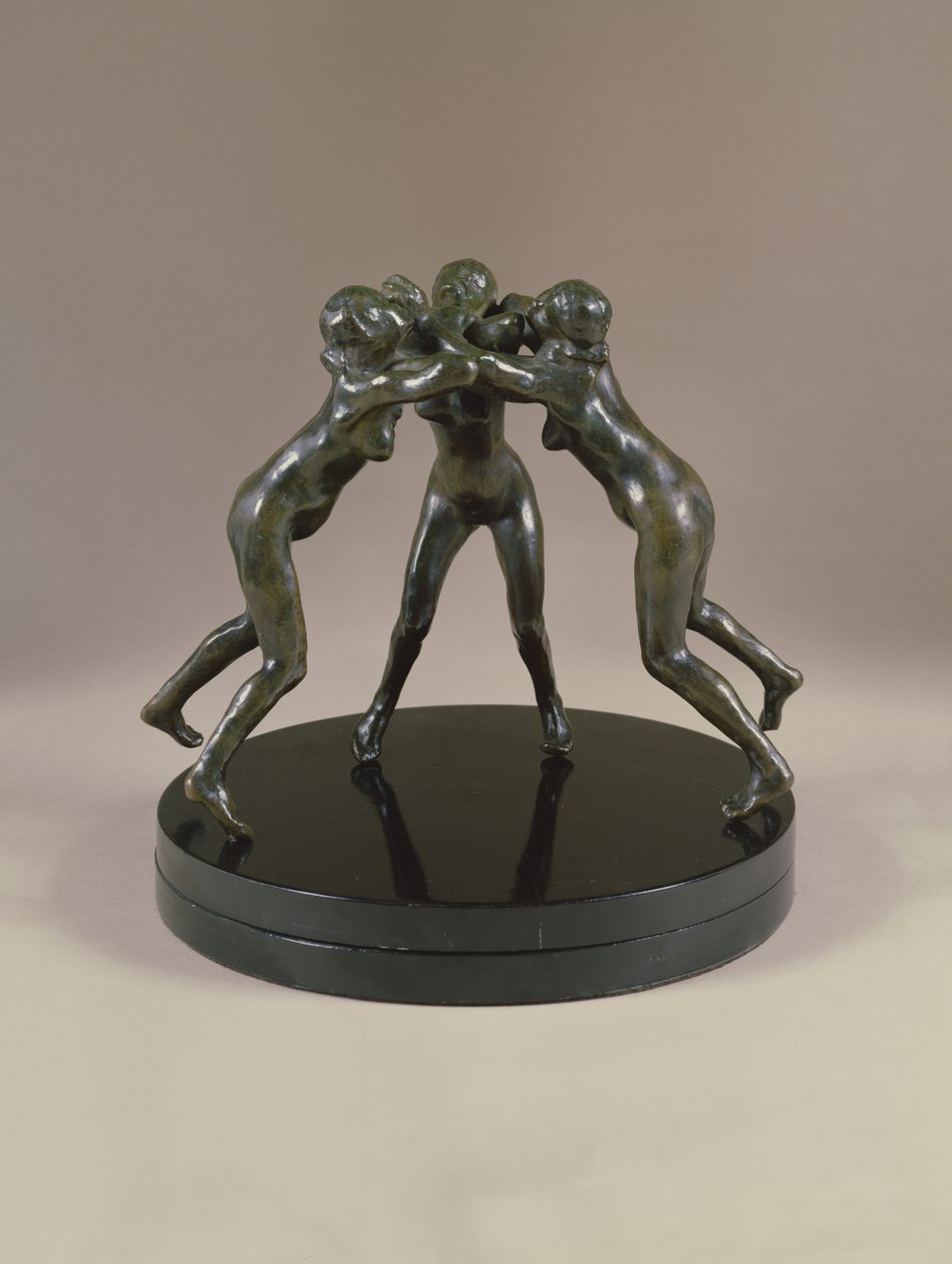 Tre ninfe, c.1882 da Auguste Rodin