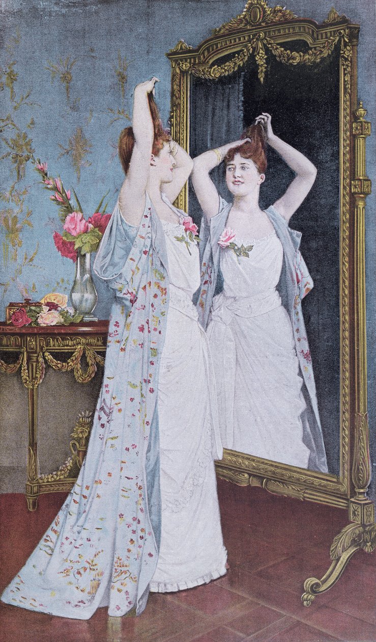La Toilette, 1890 da Auguste Toulmouche