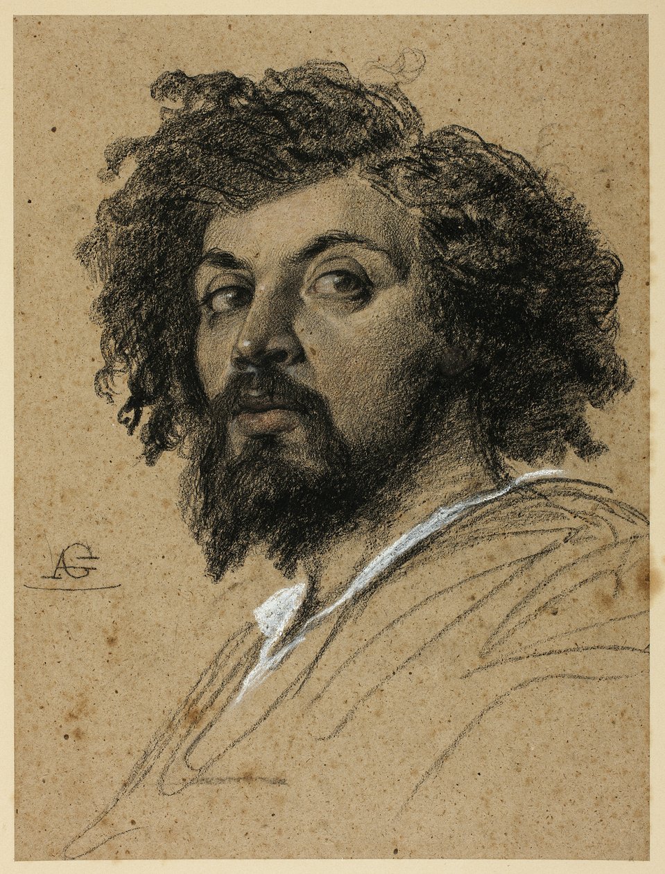 Autoritratto da Auguste Barthelemy Glaize