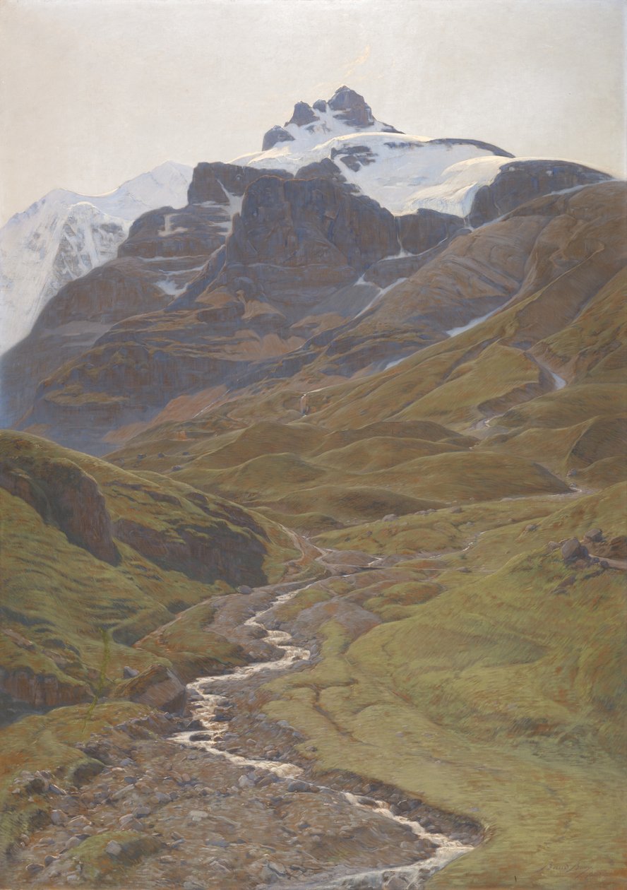 Veduta della Wilde Frau da Auguste Baud Bovy