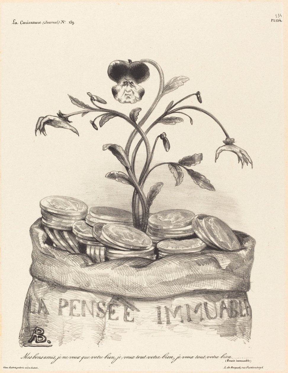Il pensiero immutabile da Auguste Bouquet