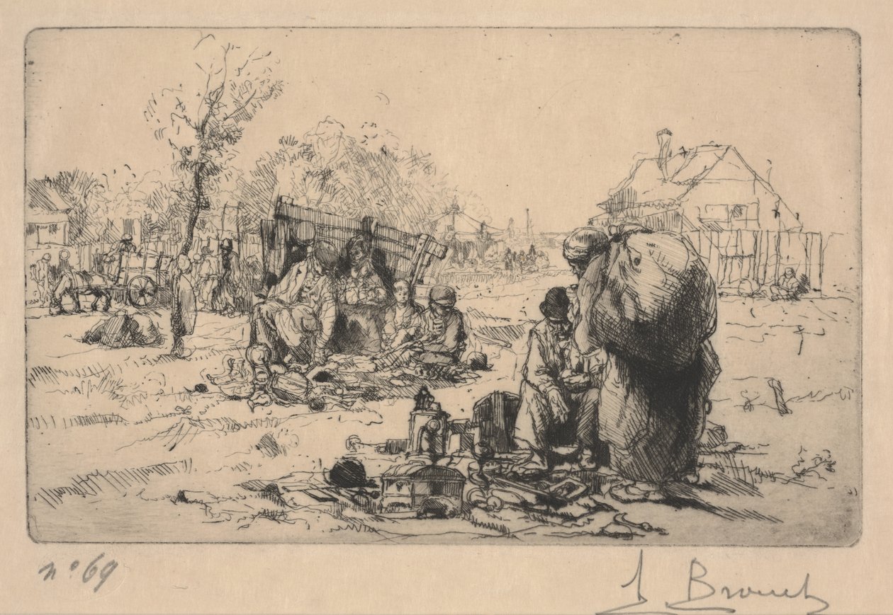 Venditori di Cianfrusaglie da Auguste Brouet