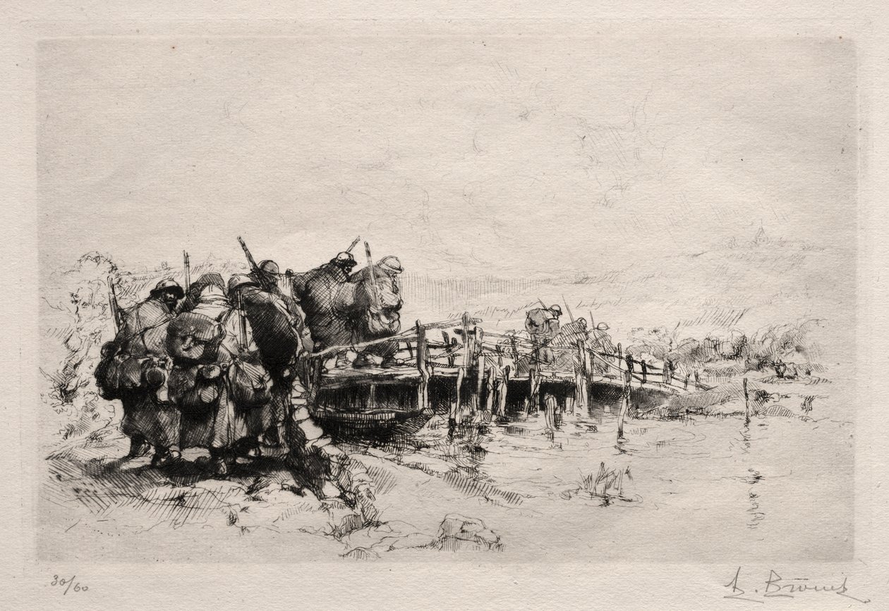Il ponticello da Auguste Brouet