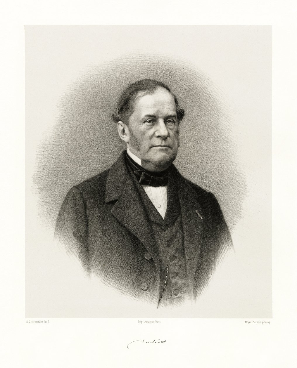 Charles Marie Tanneguy Duchatel da Auguste Charpentier
