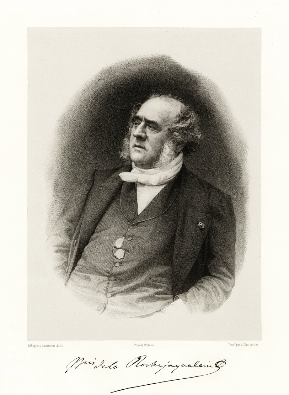 Henri-Auguste-Georges de La Rochejaquelein da Auguste Charpentier