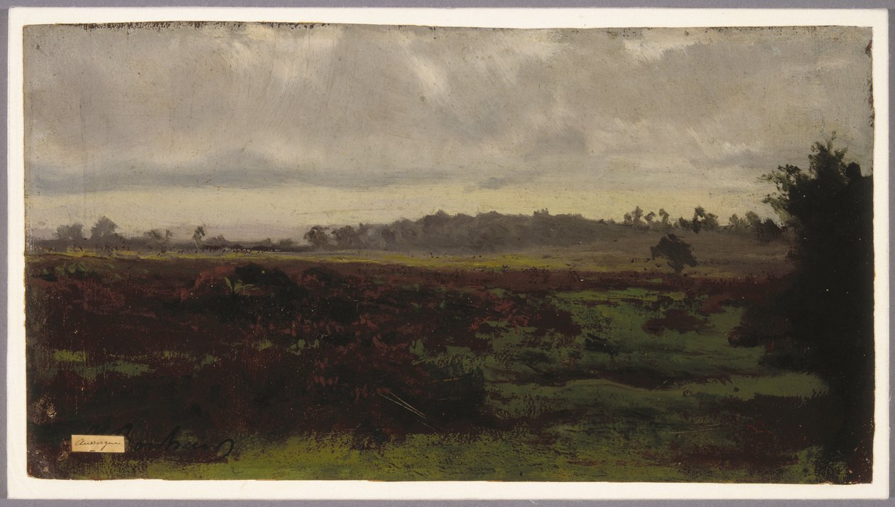 Paludi, metà degli anni 1850 da Auguste Francois Bonheur