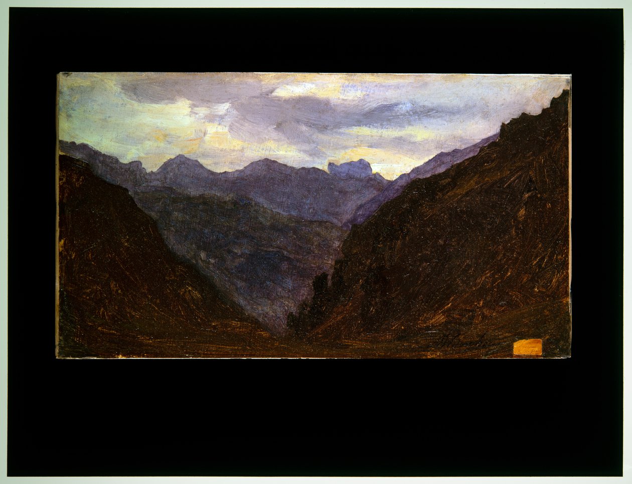 Due paesaggi da Auguste Francois Bonheur