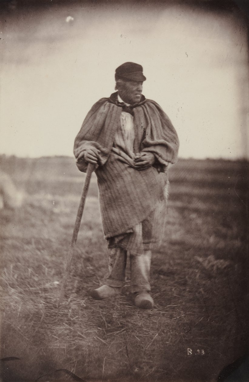 Uomo con bastone da passeggio da Auguste Giraudon