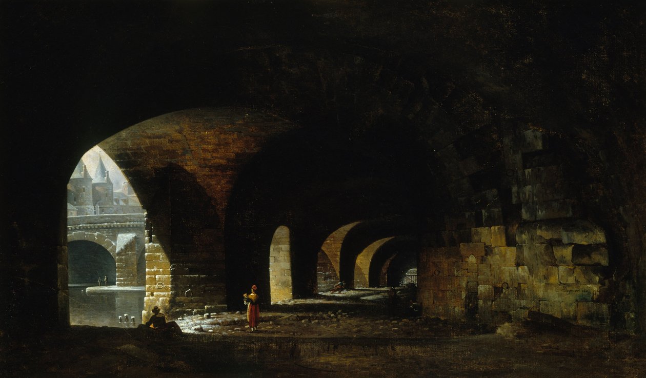 Il caveau del Quai de Gesvres da Auguste Jacques Regnier