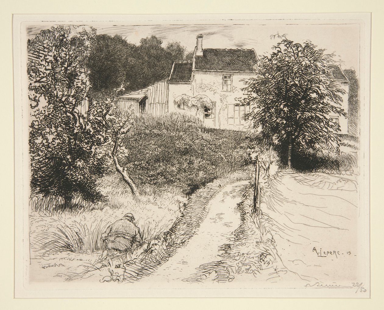 A Bellot (Senna e Marna) da Auguste Lepere