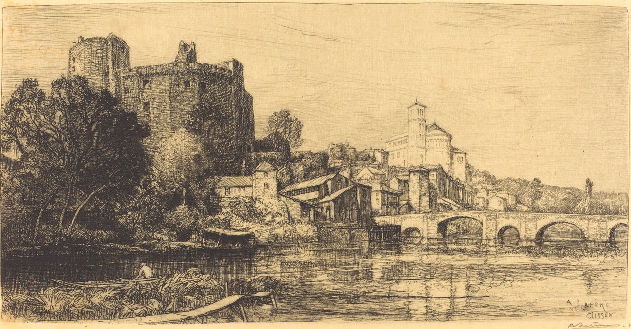 Clisson (Bassa Loira) da Auguste Lepere