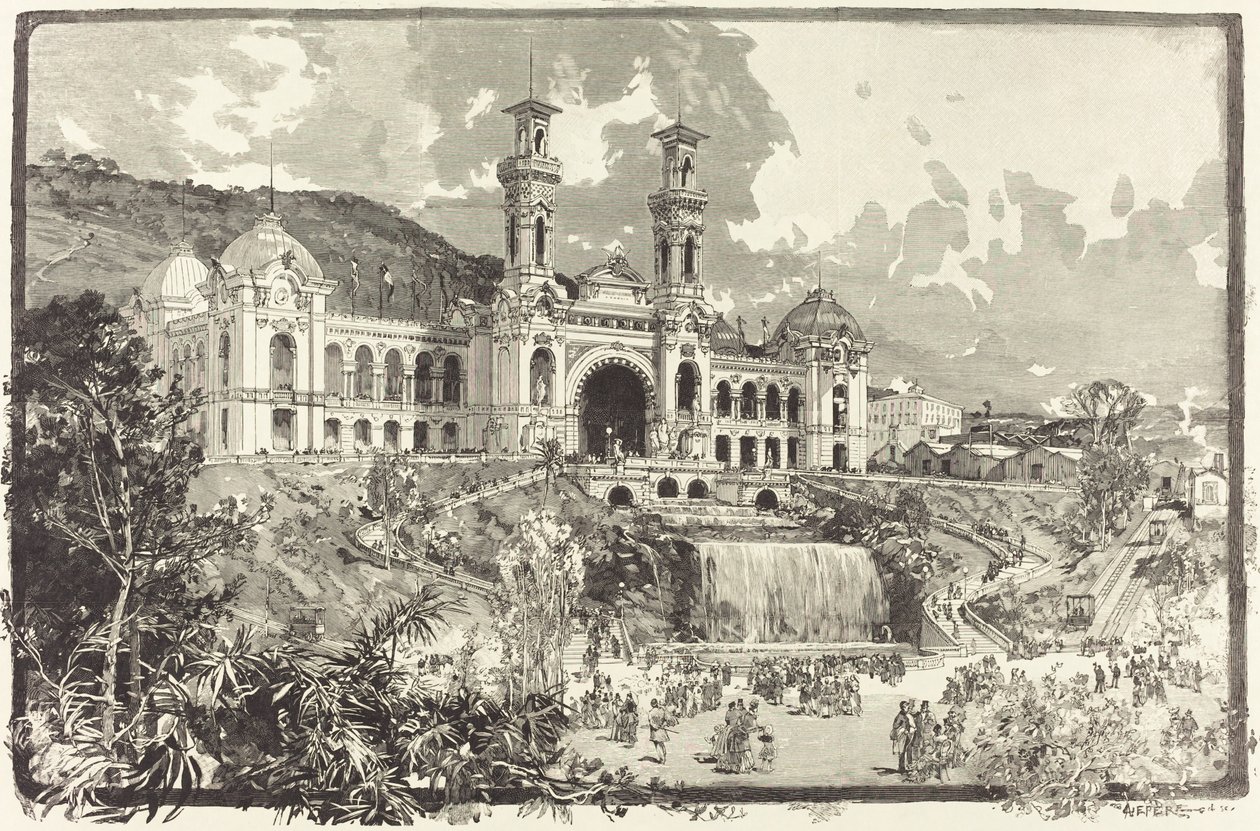 Esposizione di Nizza da Auguste Lepere