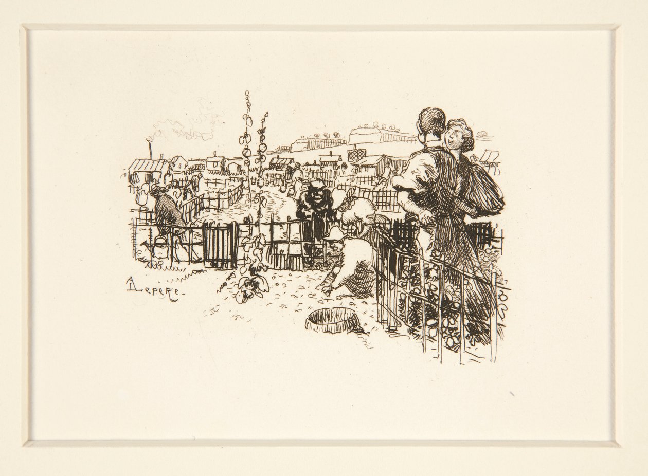 Giardinaggio da Auguste Lepere