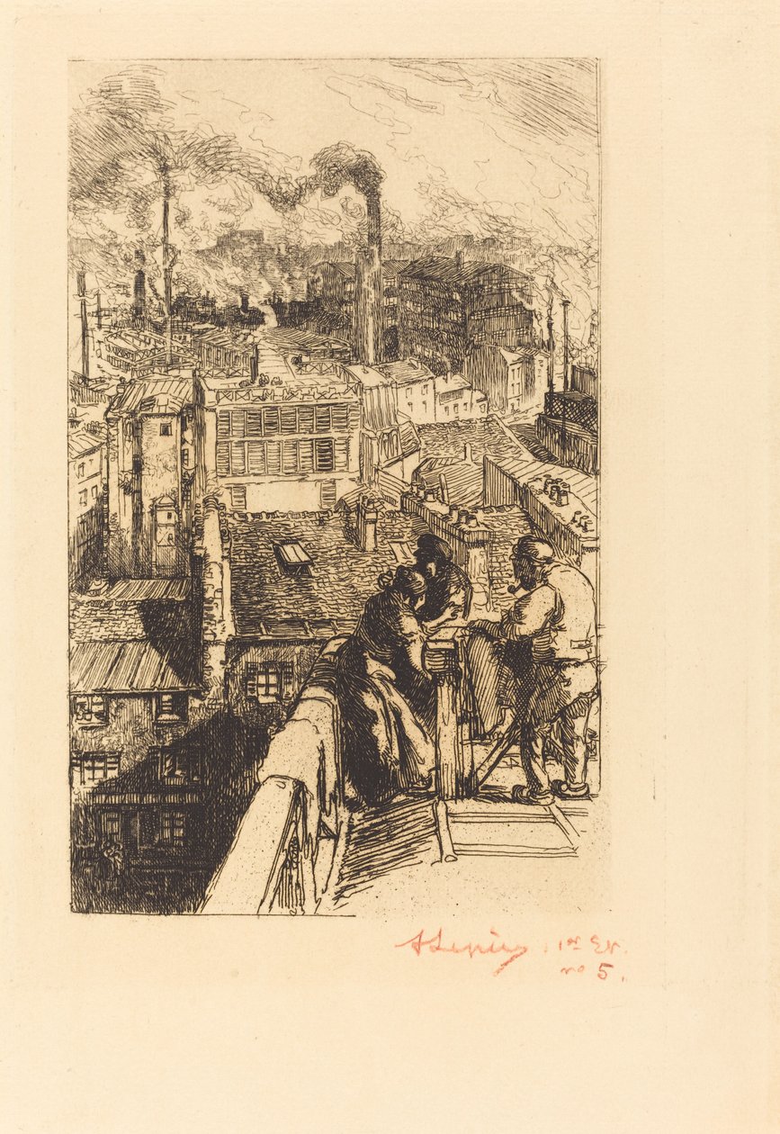Quartiere dei Gobelins da Auguste Lepere