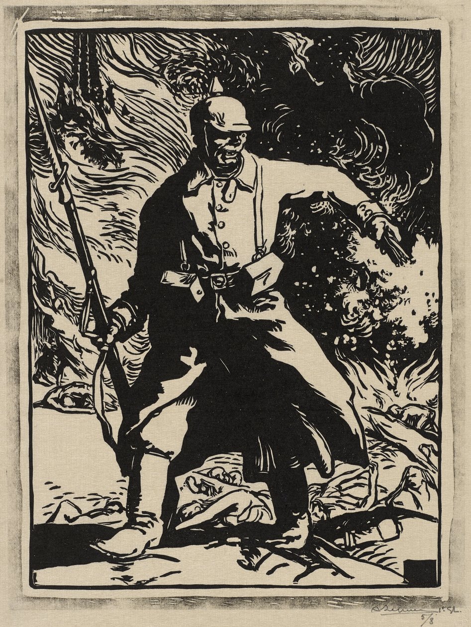 Il Soldato Prussiano da Auguste Lepere