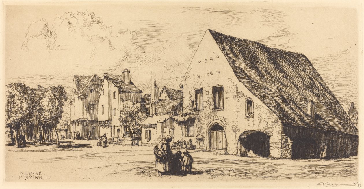 Provins (Senna e Marna) da Auguste Lepere