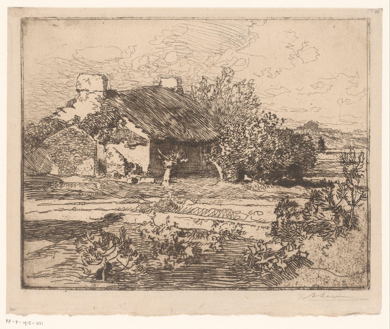 Fattoria da Auguste Lepère (signed by artist)