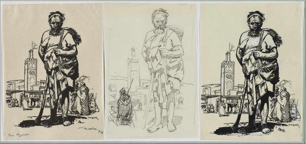 In Marocco da Auguste Louis Lepère