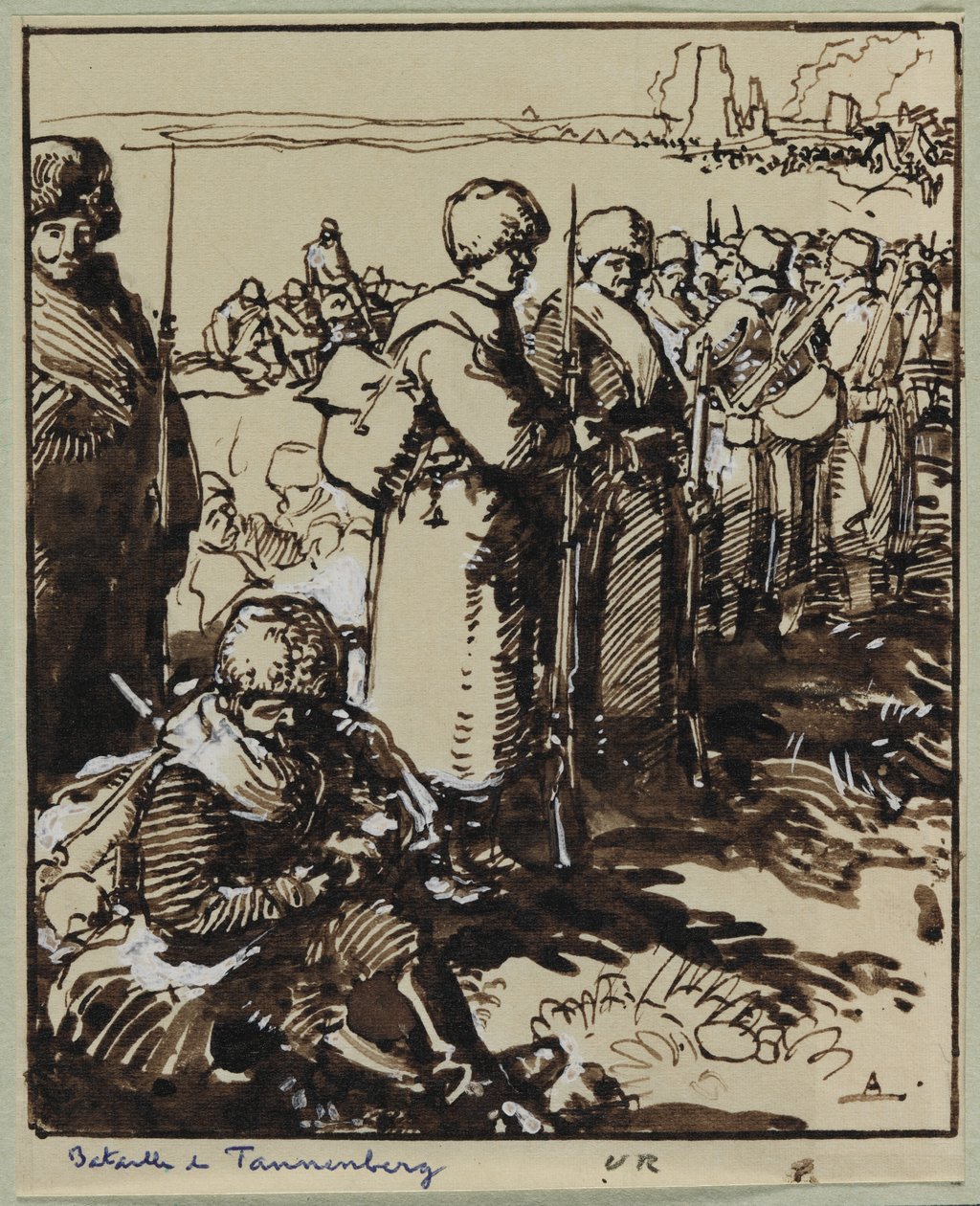 Battaglia di Tannenberg da Auguste Louis Lepère