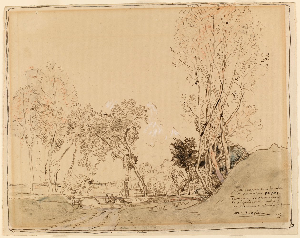 Paesaggio da Auguste Louis Lepère
