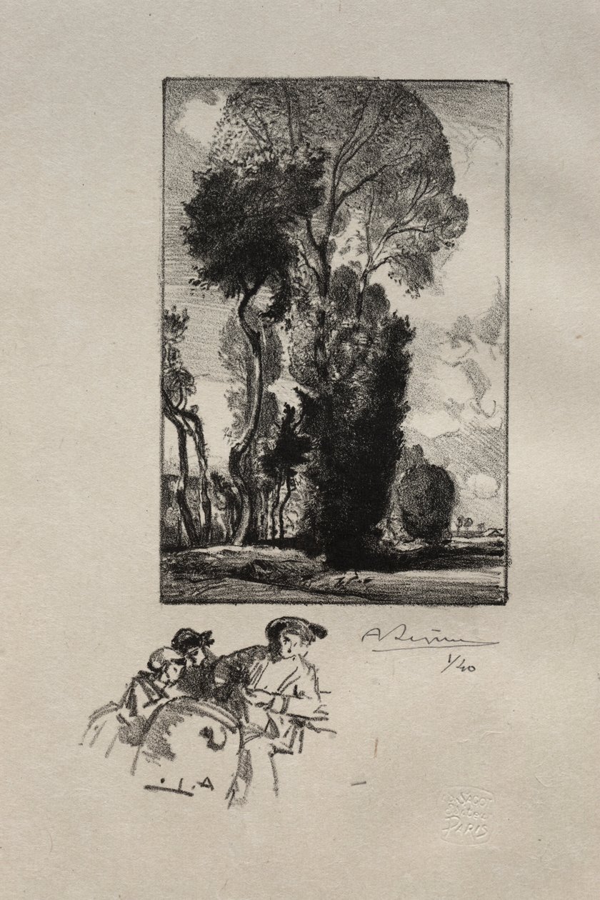 Le Bocage da Auguste Louis Lepère