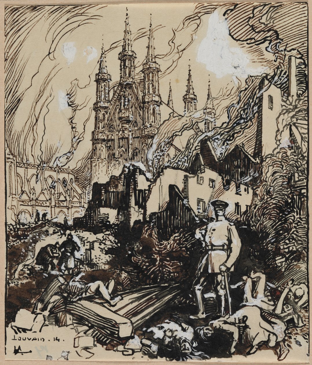 Lovanio da Auguste Louis Lepère